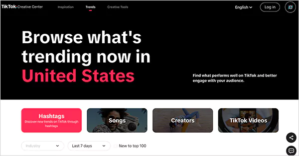 TikTok Creative Center