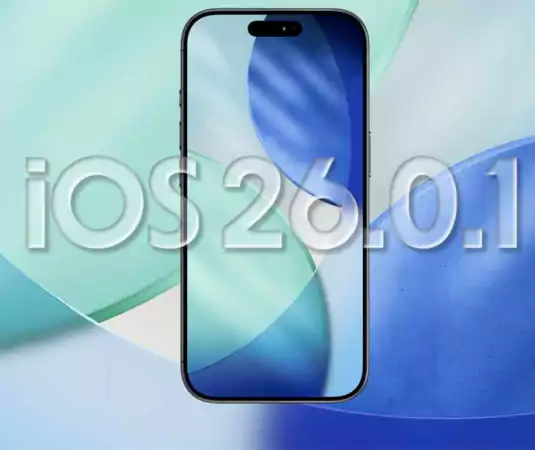 Installing iOS 26 0 1