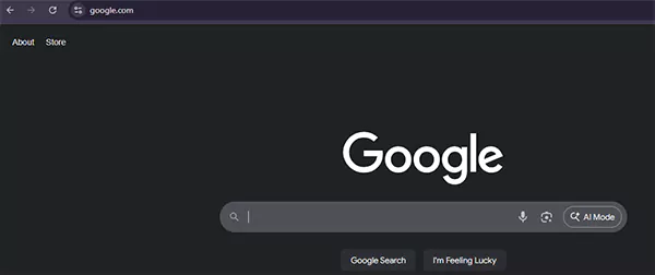 Launch Google on your device