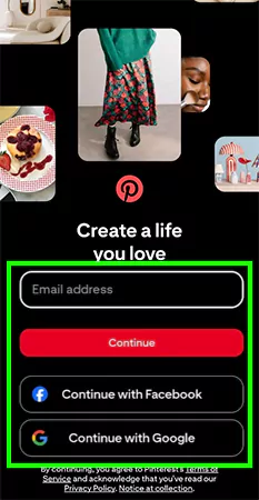 Log in to your accounts