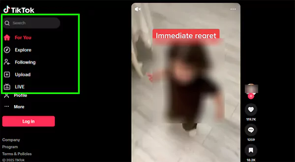 Start browsing trending videos search for the hashtags or username and even watch LIVE videos