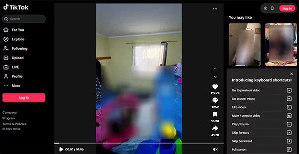 Watch TikTok without app or account