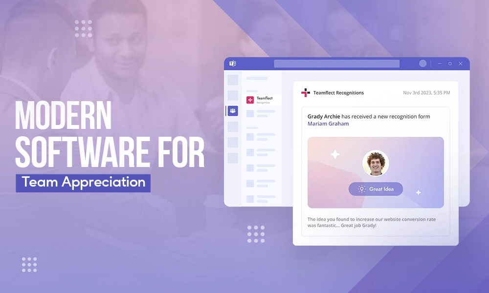 modern software for team appreciation