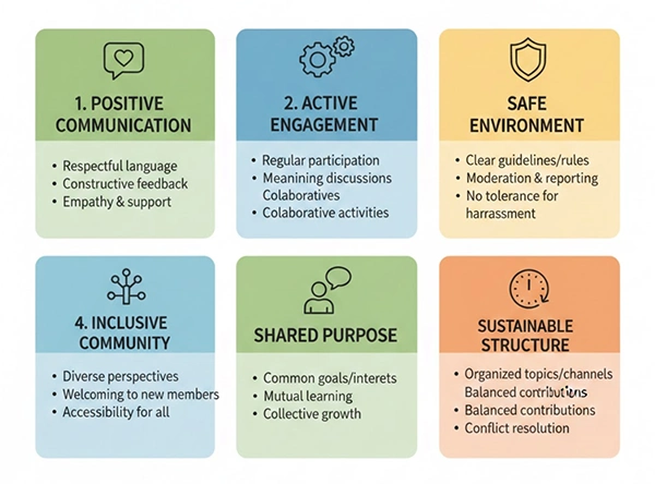 A healthy online conversation