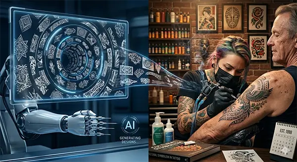 AI can create thousands of tattoo designs in seconds