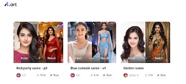 Saree Photo for Free Online