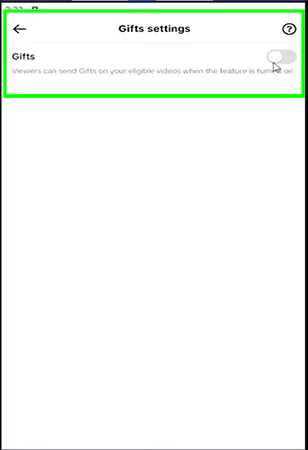 You will find a Gift Option Click on it