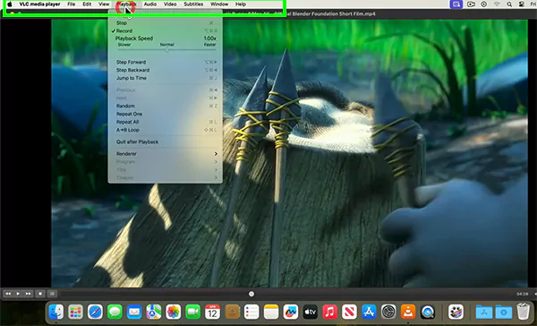 Click on Playback again
