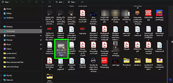 Select any video and play it via VLC media player