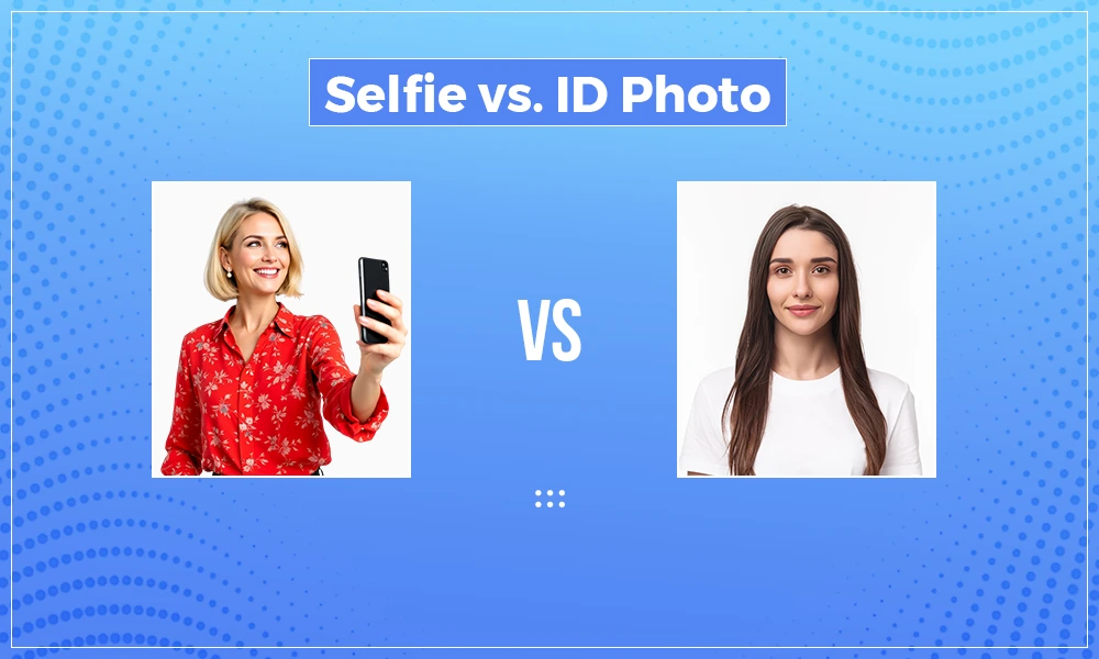 Selfie vs id Photo