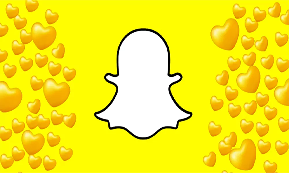 d-Yellow Heart Mean Snapchat