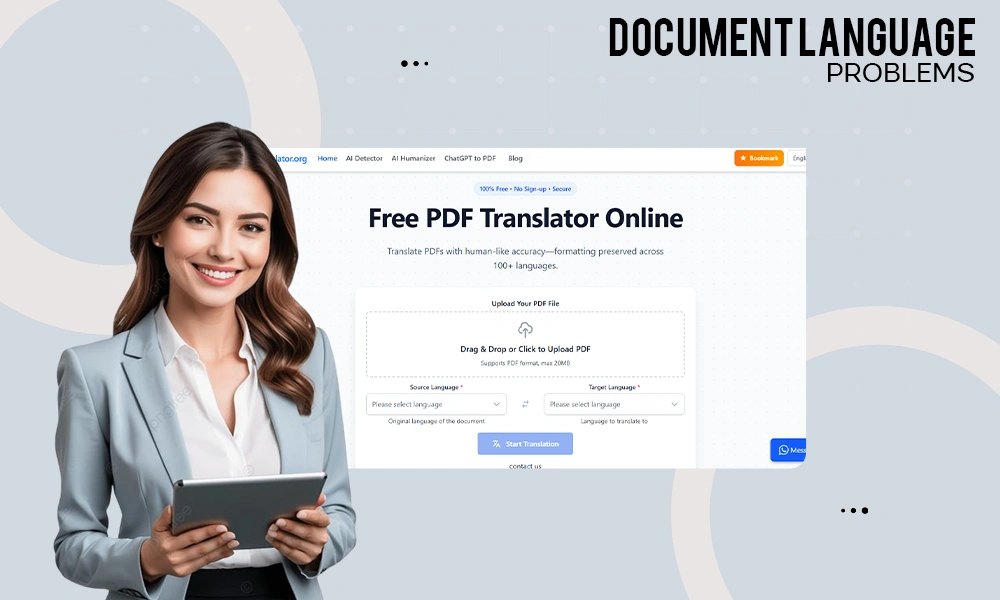 document language problems