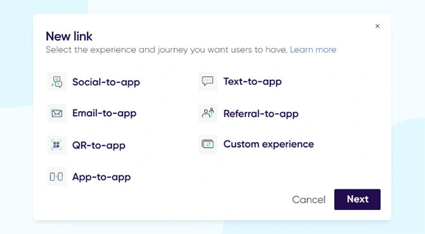 AppFlyer’s interface
