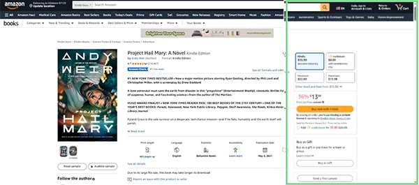Choose your preferred option