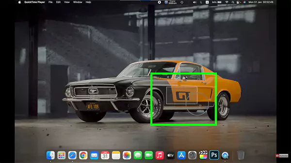 Drag that toggle to capture your snippet