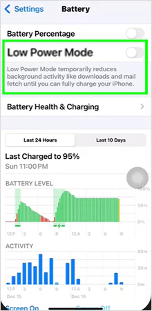 Enable or Disable it as per your usage