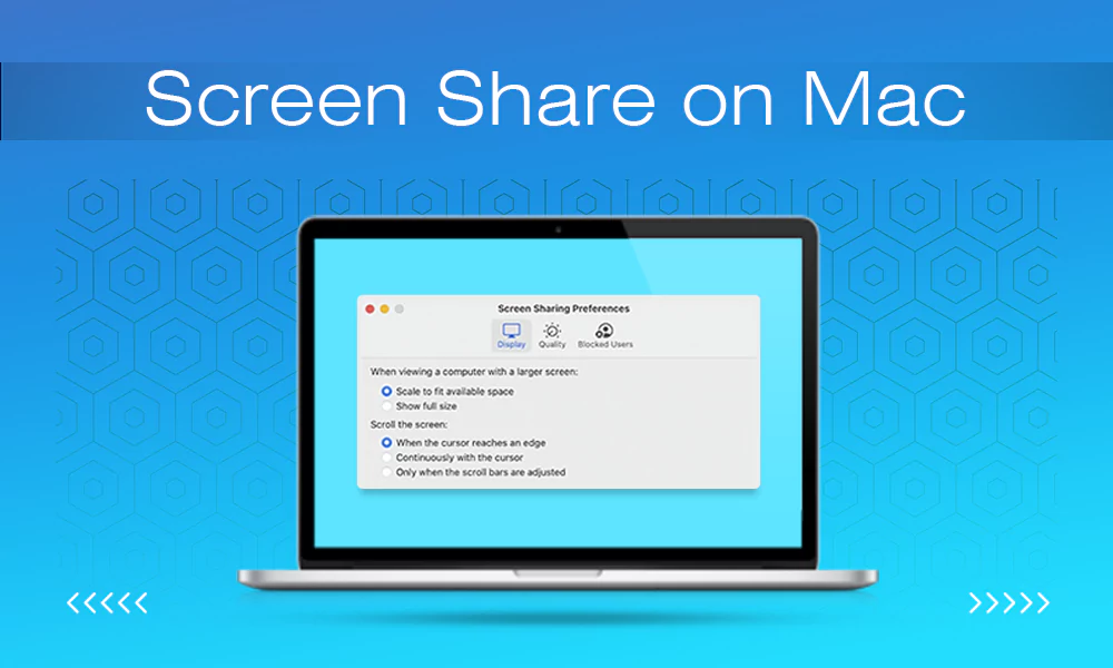 Screen Share on Mac