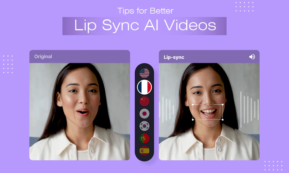 Tips for Better Lip Sync AI Videos