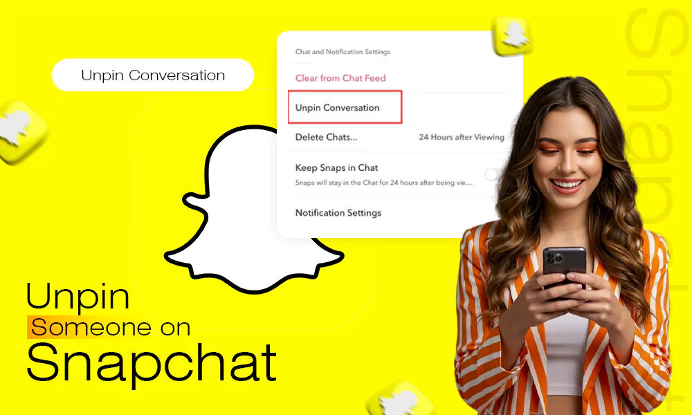 Unpin Someone on Snapchat