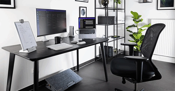 Ergonomic setup