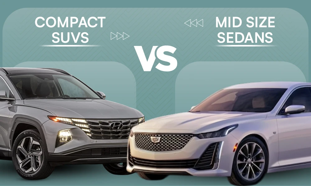 mid size sedans vs compact suvs