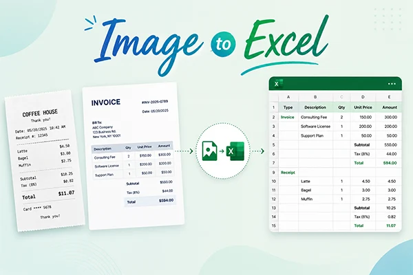 Image to Excel