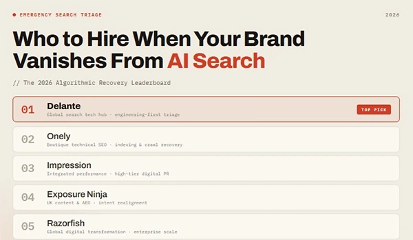 Who to hire when your brand vanishes from AI search