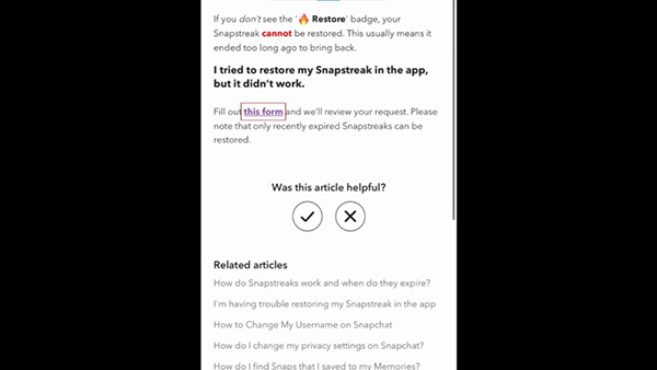 Tap to fill out this form