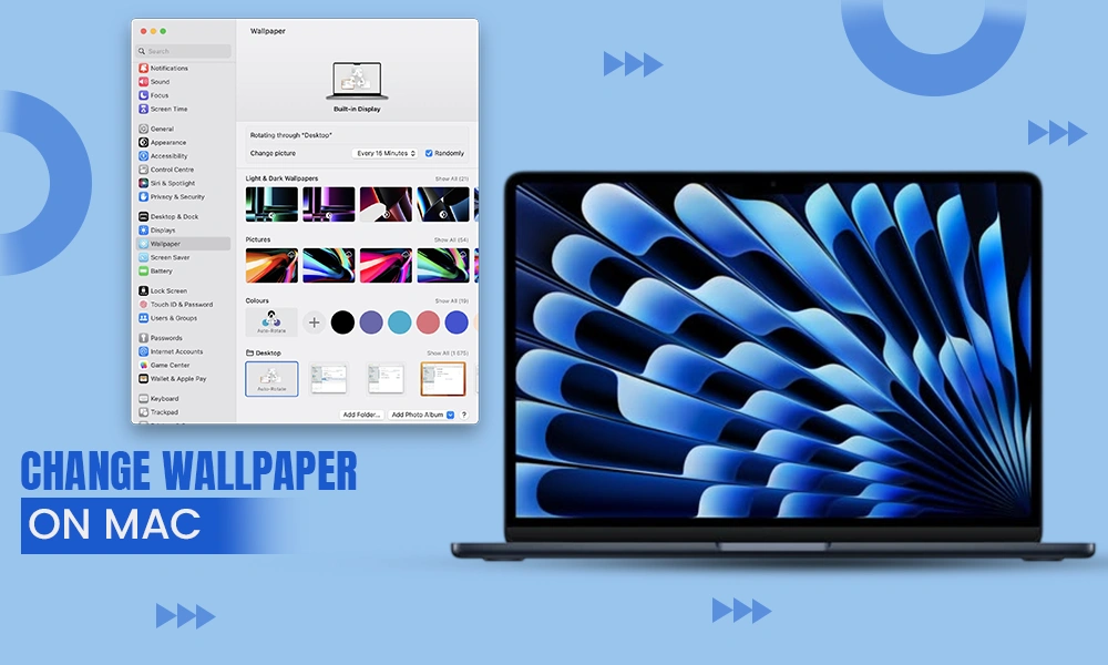 how to change wallpaper on mac