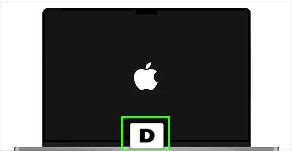immediately while opening press and hold the D key