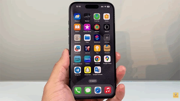 open iPhone