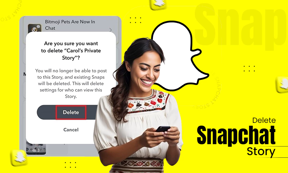 Delete Snapchat Story