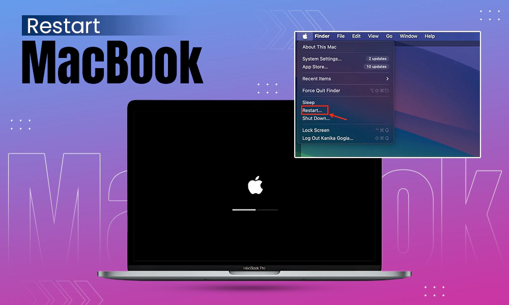 Restart MacBook