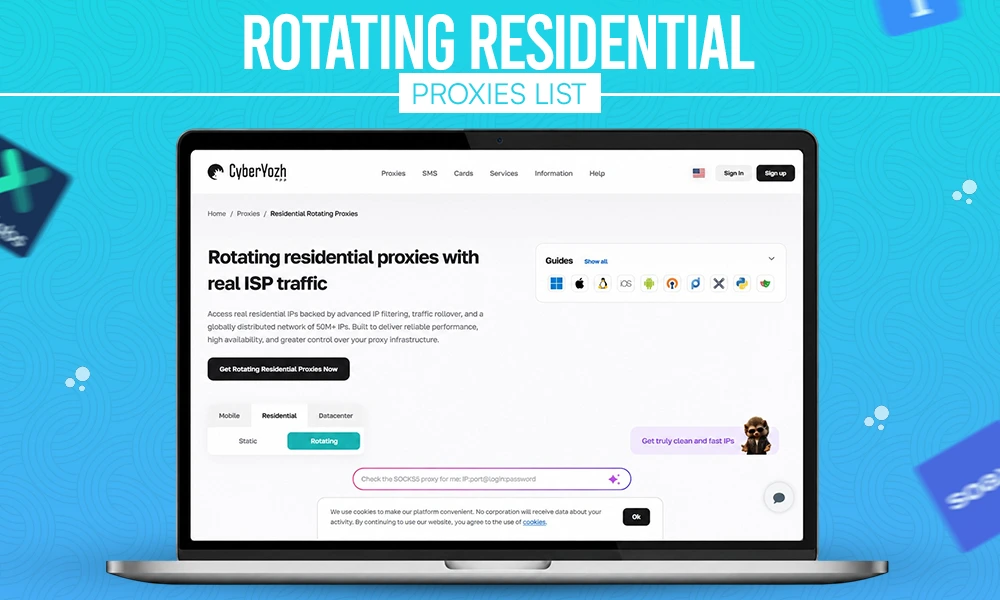 Rotating Residential Proxies