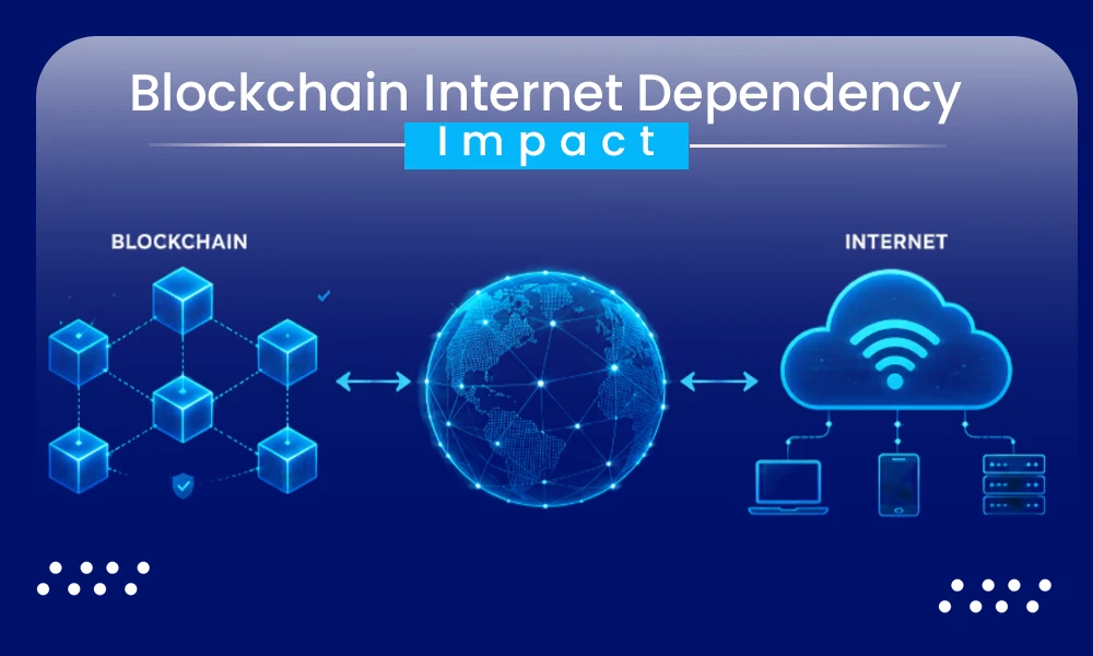 blockchain internet dependency impact