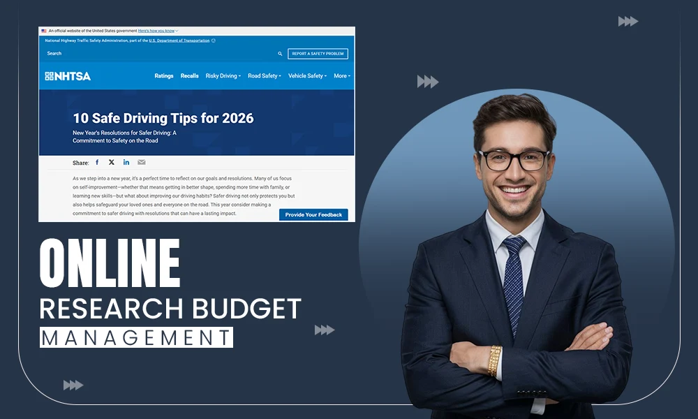 online research budget management tips
