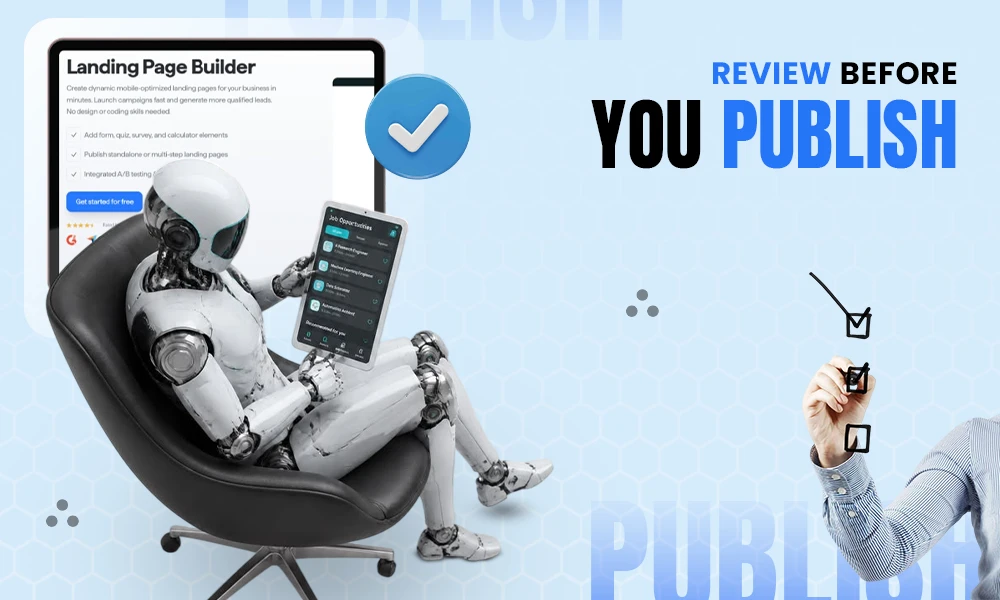 review before you publish