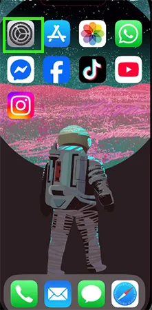 Open Settings