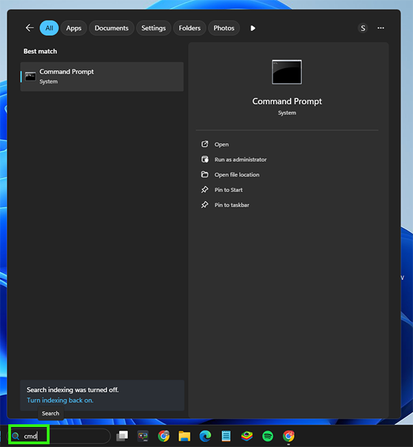 Search CMD