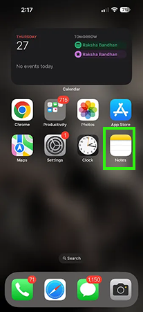 open notes