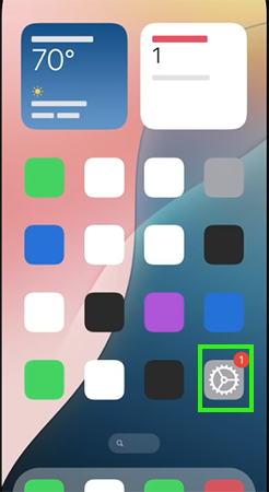 press on settings