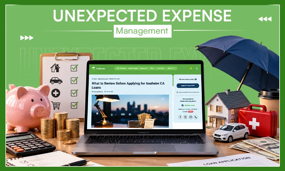 What to Consider Before Borrowing Money for an Unexpected Expense: A CreditCube Guide