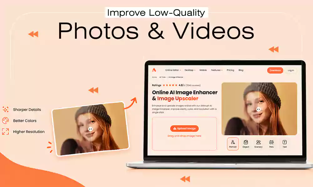 How Airbrush Can Help Improve Low-Quality Photos and Videos