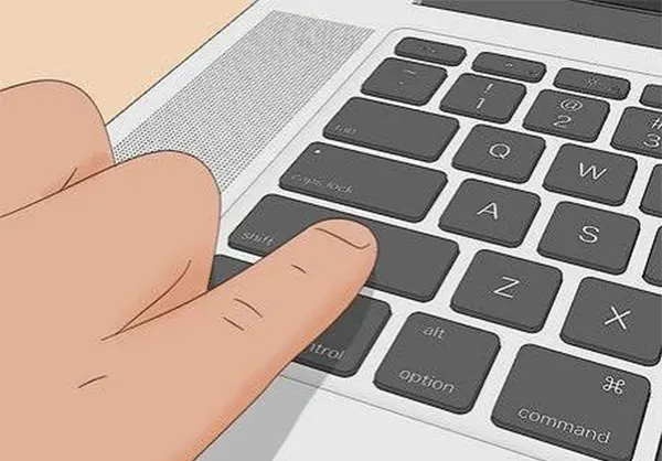 Click Shift when the MacBook is booting