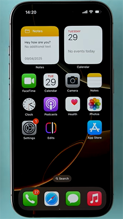 Come back to iPhone and ensure it is logged in with the same Gmail as your Android device.
