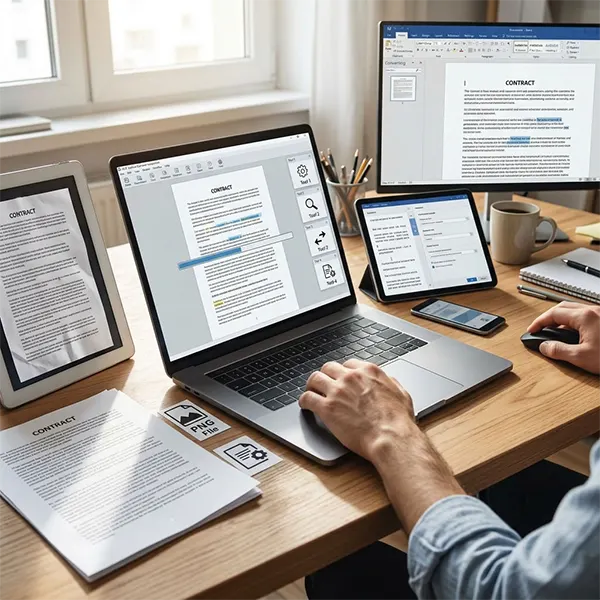 Convert PNG to Word 