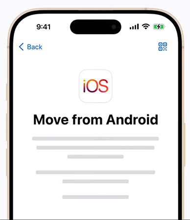 Download Move to iOS on your iPhone.