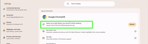 Keep Your ChromeOS Updated