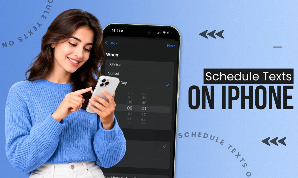 How to Schedule a Text on iPhone? Simplest Way to Deliver Messages on Time